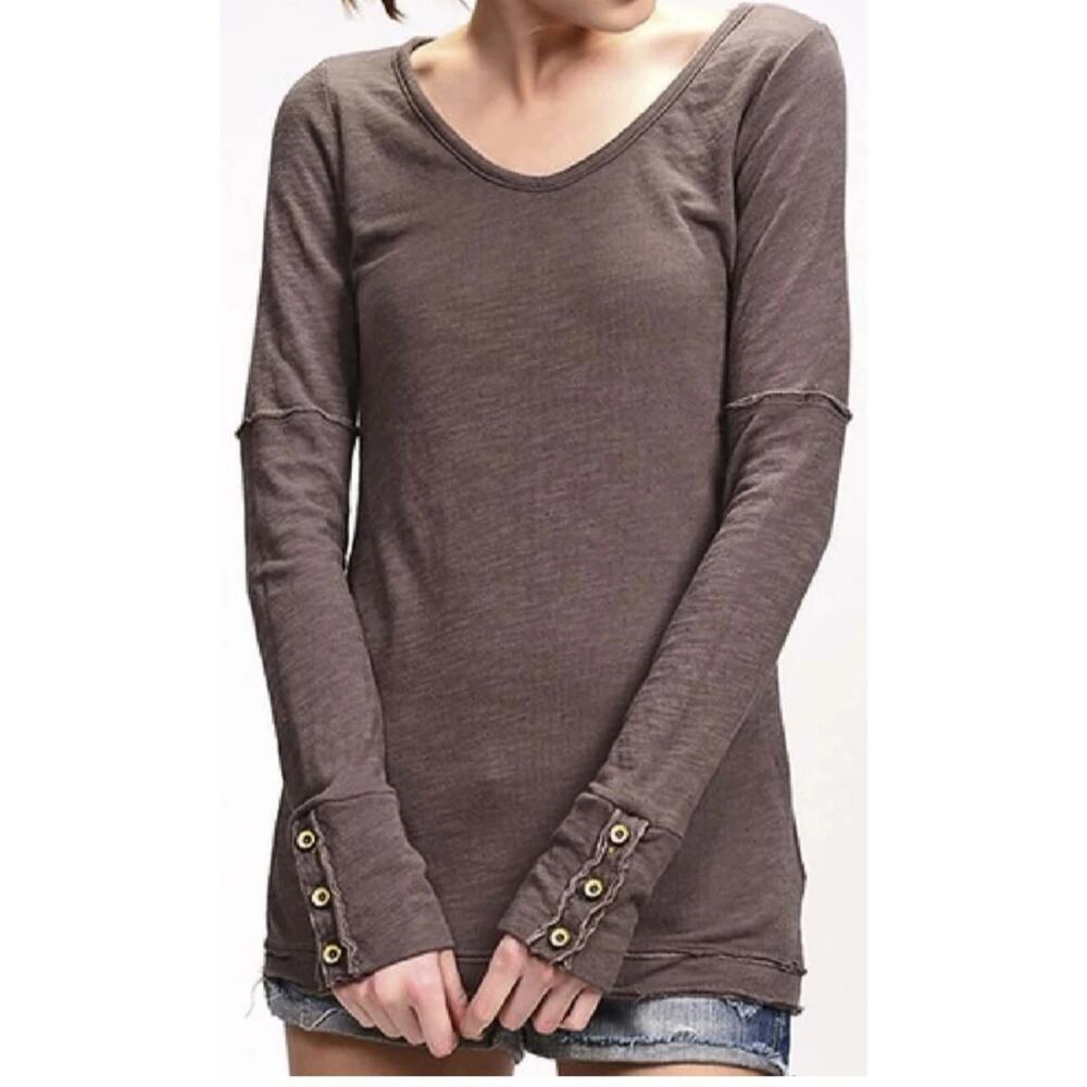 AMERICANABLE Top Shirt L Distressed Grunge Skater Worn-in‎ Streetwear Layering